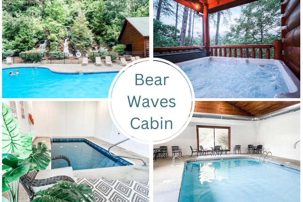 Indoor Heated Pool Hot Tub Cabin Сивиървил Екстериор снимка